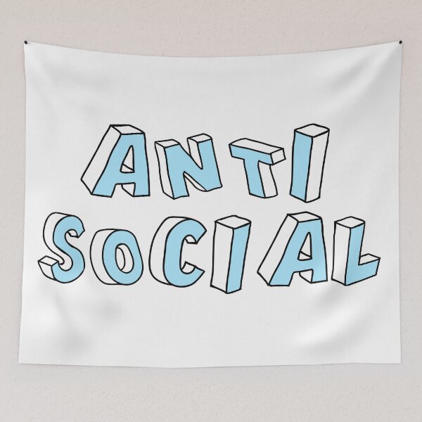 Item preview, Anti Social designed and sold by My Stato.