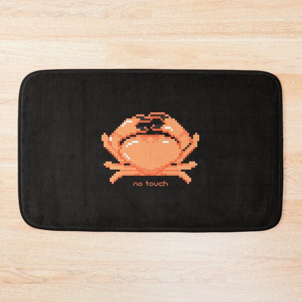 Item preview, Dont Touch Me. Pixel Crab Meme designed and sold by Arcane Orchid.
