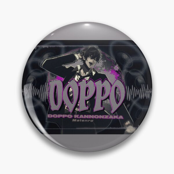 Item preview, Hypnosis Mic Matenro Doppo Kannonzaka Mashup Art (Grey) designed and sold by evfr.