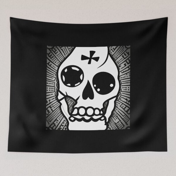 Item preview, Abstract Cartoon Skull Digital Art designed and sold by Gogmagosh.