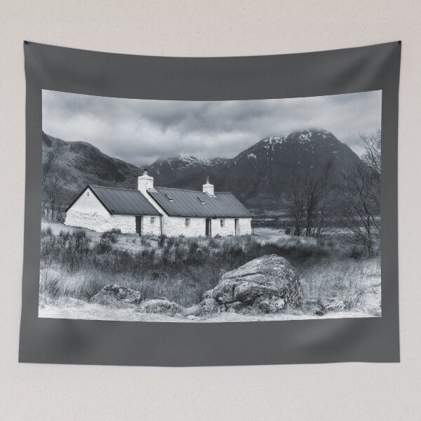 Item preview, Blackrock Cottage in Mono Glencoe Scotland. designed and sold by PhotosEcosse.