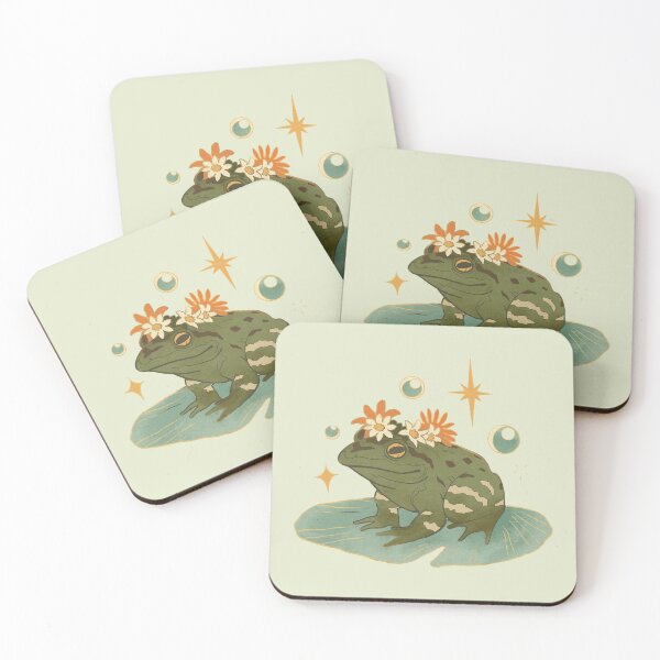 Item preview, cute fairy frog designed and sold by artbysarana.