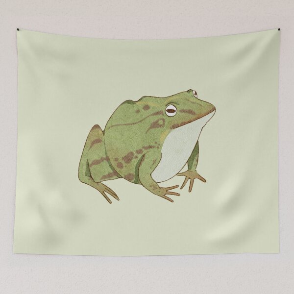 Item preview, cute frog designed and sold by artbysarana.