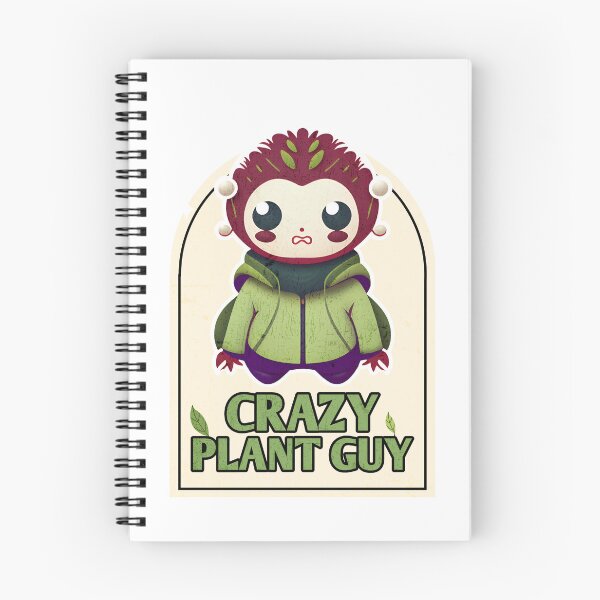 Item preview, Crazy plant guy kawaii designed and sold by MahoaCreative.