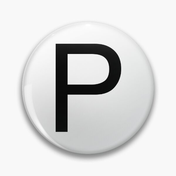 Item preview, Helvetica P designed and sold by winterwinter.