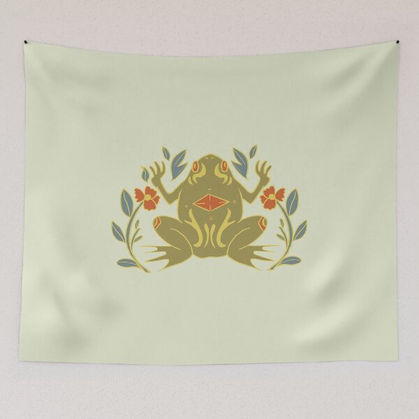 Item preview, cute frog designed and sold by artbysarana.