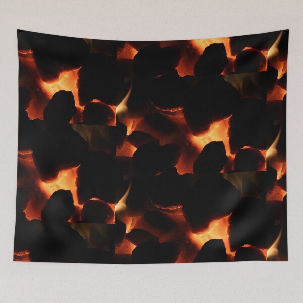Item preview, Fire flame hot coals warm glow designed and sold by eddiebarronshop.