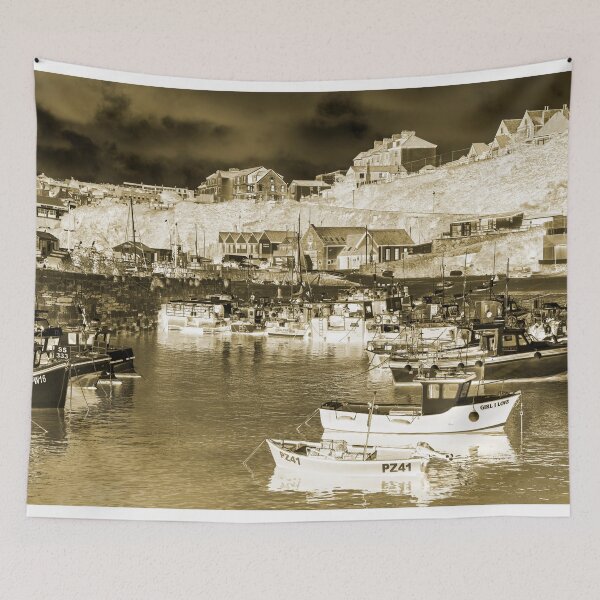 Item preview, Newquay harbour negativity designed and sold by hawkie.