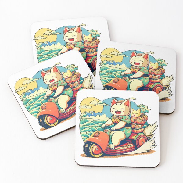 Item preview, Beach Kitties Moto Cruise designed and sold by Kona Cat Creationz.