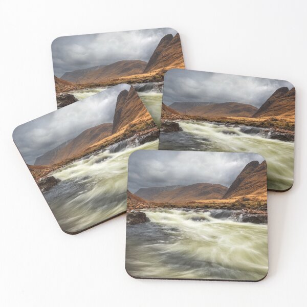 Item preview, Glen Etive River in Spate Scotland. designed and sold by PhotosEcosse.