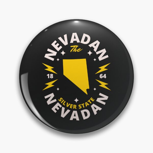 Item preview, Nevadan - Nevada NV Map and People Demonyms designed and sold by Ranggasme.