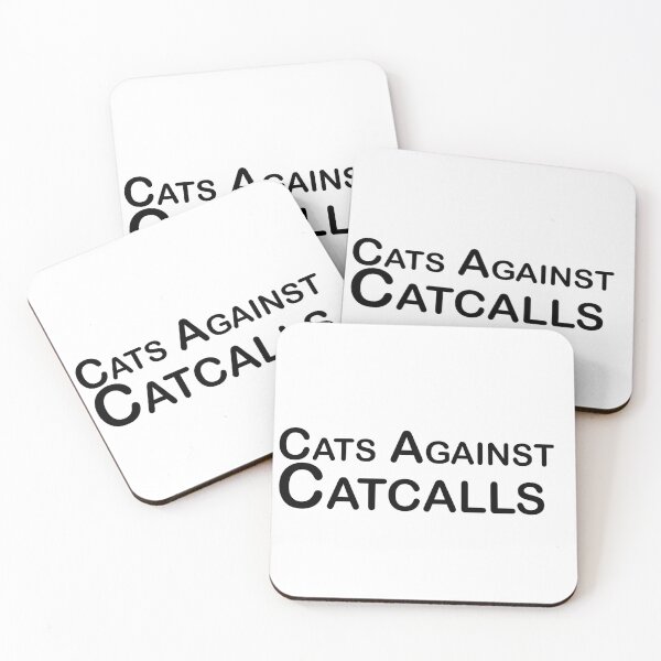 Item preview, Cats Against Catcalls designed and sold by EditorArt.