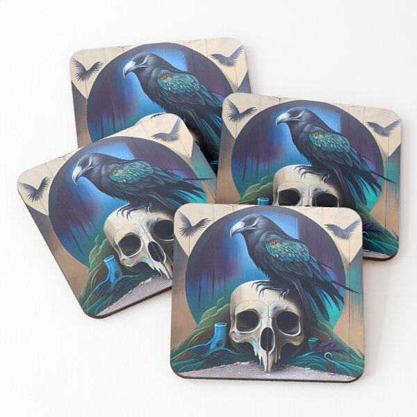 Item preview, The Dark Majesty of the Raven designed and sold by digitalbrosse.