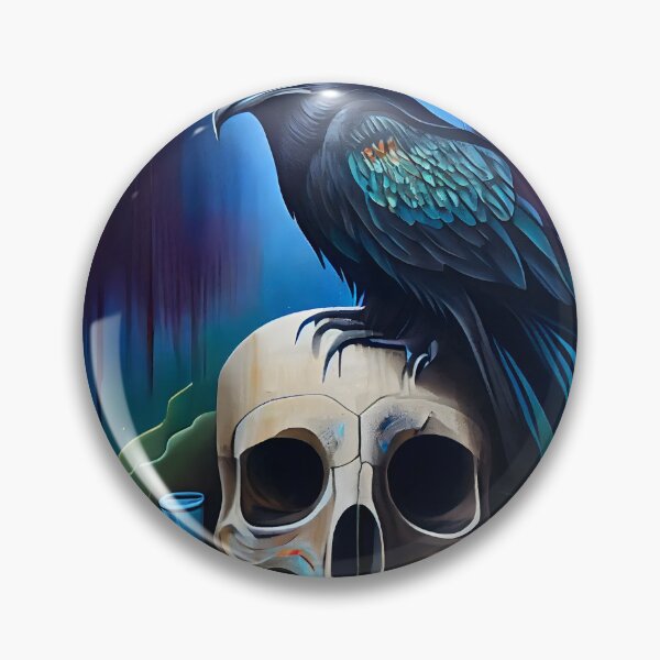 Item preview, The Dark Majesty of the Raven designed and sold by digitalbrosse.