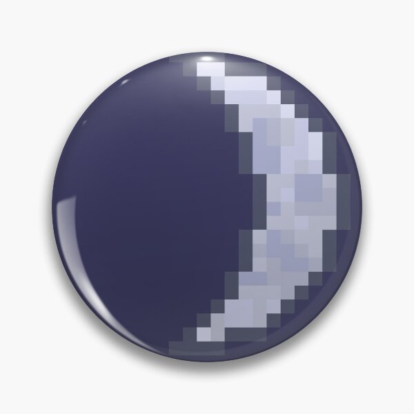 Item preview, pixel art phases of the moon designed and sold by bluebubbletea4.