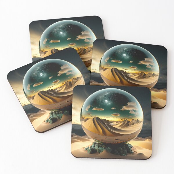 Item preview, Fantasy Landscape Art, Jade Moon designed and sold by Fantasy Masterpiece.