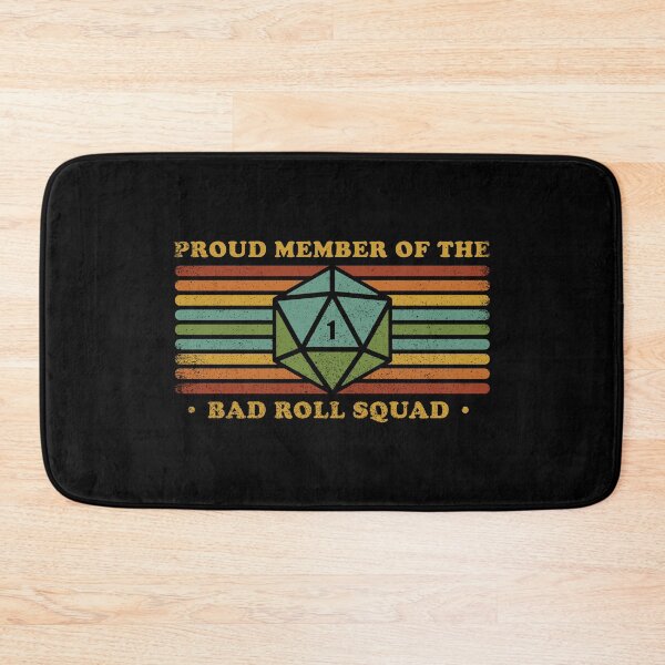 Item preview, RPG Vintage - Proud Member Bad Roll designed and sold by Studio Mootant.