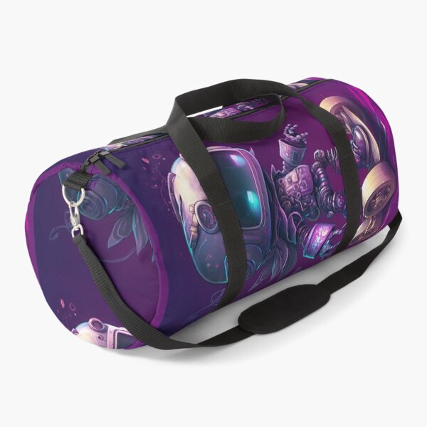 Item preview, ai Robot Anime Robot Art Purple Robot Skateboard Robot Niños Anime Robot designed and sold by Art.Fusion.Studio.