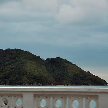 Artwork thumbnail, SANTOS PONTA DA PRAIA SAO PAULO BRAZIL BEACH COAST by teruyalab