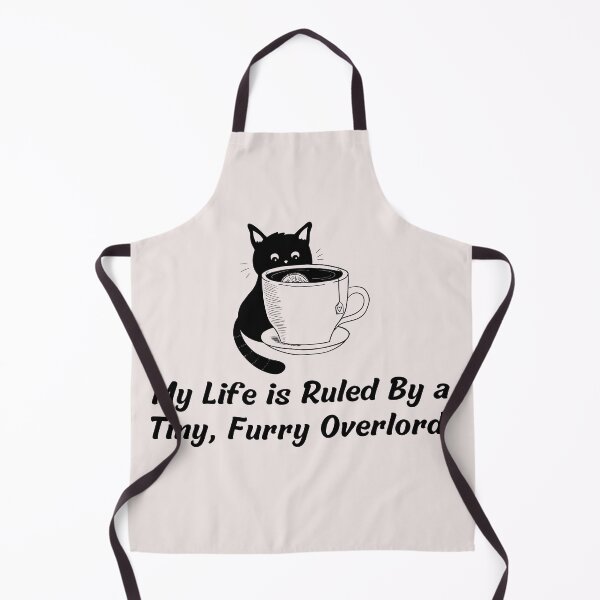 Item preview, Cat and Cofee My life is Ruled By a Tiny Furry Overlord designed and sold by Cheeeeky.