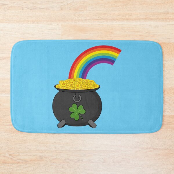 Item preview, Pot of Gold Rainbow Cartoon designed and sold by BirdAtWork.