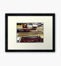Scale Model Trains, Scale Model Buildings, Greenberg's Train and Toy Show, Edison, New Jersey Framed Print
