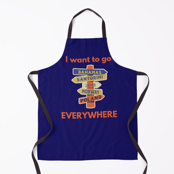 Item preview, I WANT TO GO EVERYWHERE: Travel lover design. designed and sold by Room4You.
