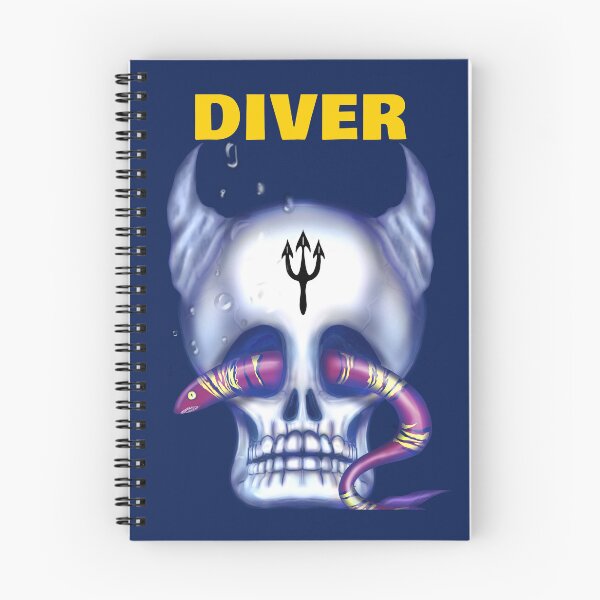 Item preview, Skull Devil Diver Under the sea designed and sold by La Loca.