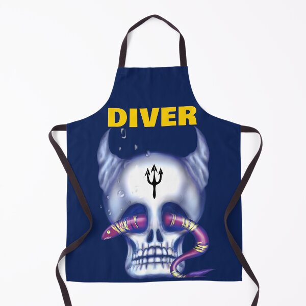 Item preview, Skull Devil Diver Under the sea designed and sold by La Loca.