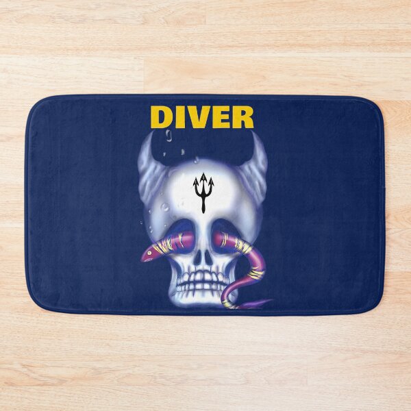 Item preview, Skull Devil Diver Under the sea designed and sold by La Loca.