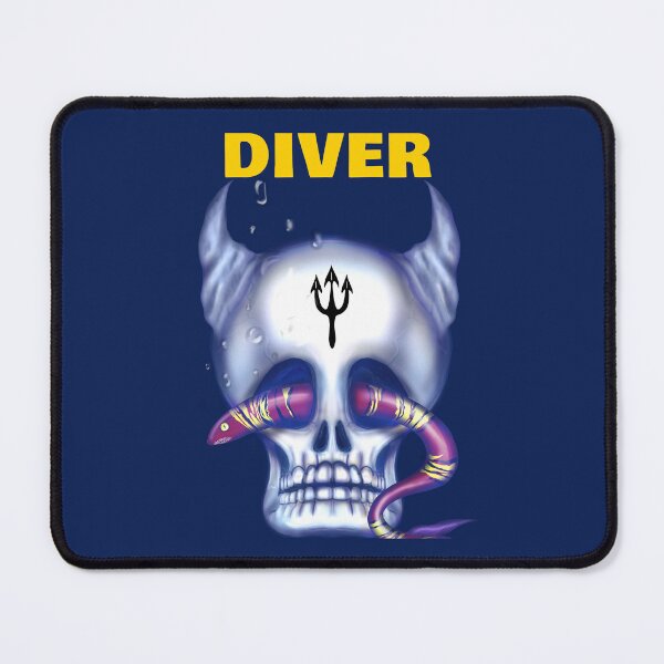 Item preview, Skull Devil Diver Under the sea designed and sold by La Loca.