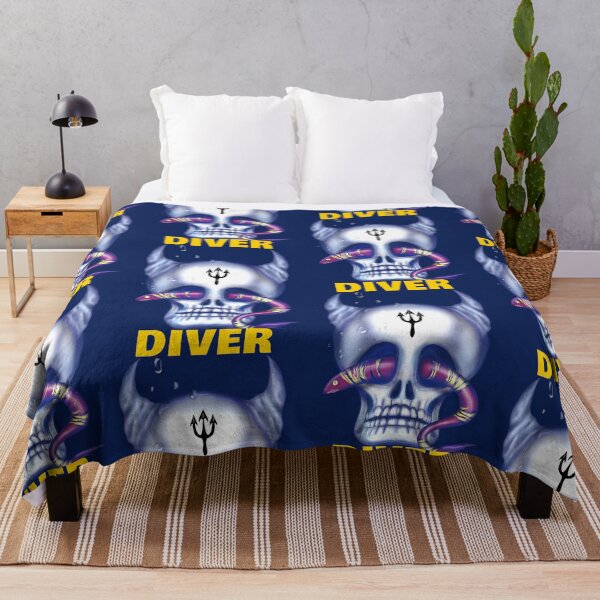 Item preview, Skull Devil Diver Under the sea designed and sold by La Loca.