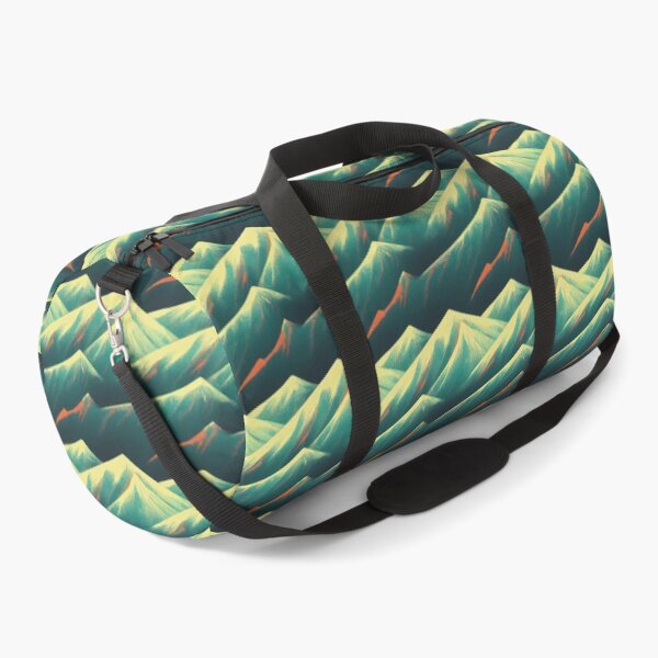Item preview, Retrowave Mountain Range in Pink and Blue designed and sold by Fine Prints.