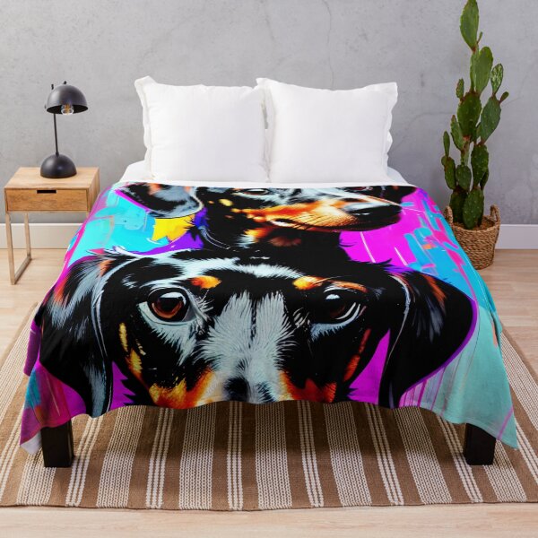 Item preview, Two dachshunds with mischief on their minds designed and sold by PadedoDesigns.