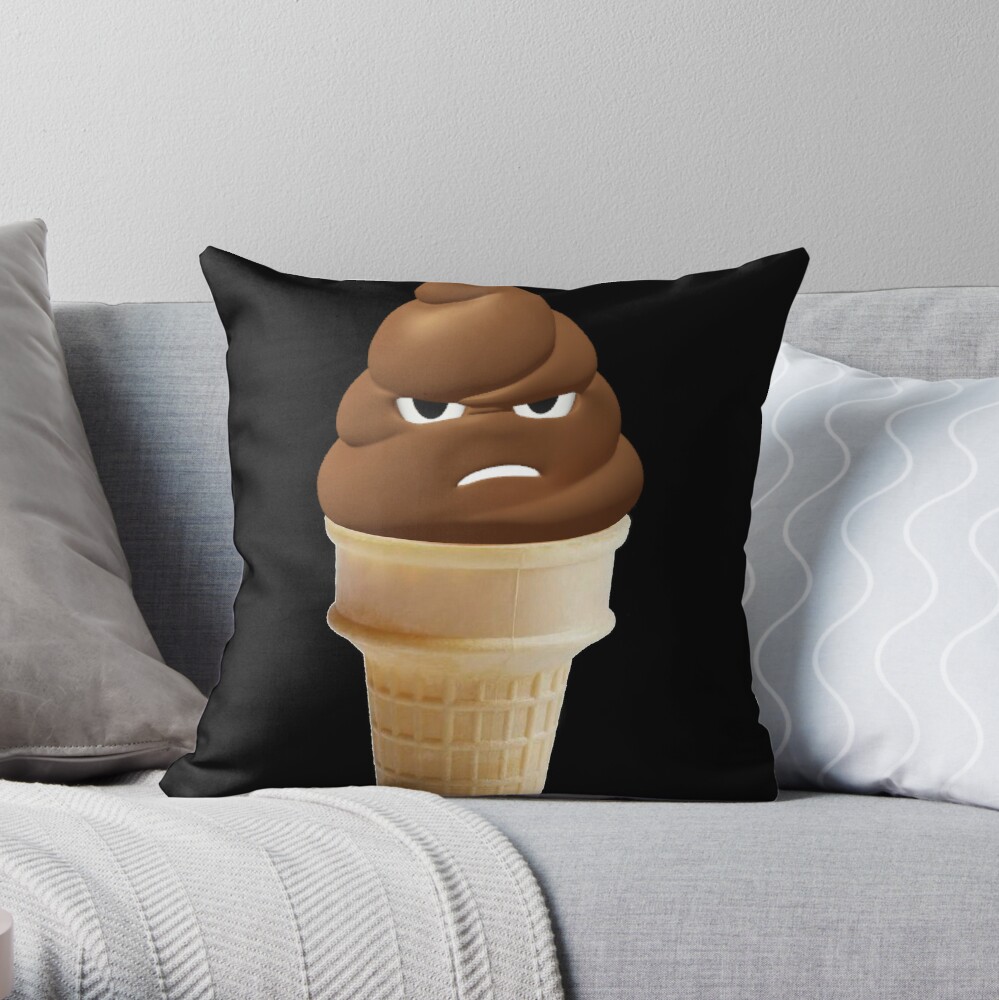 Poop emoji pillow outlet case