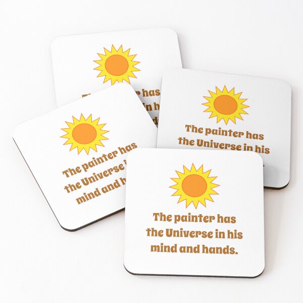 Item preview, The Painter Has The Universe - Creativity Quote designed and sold by CrankyOldDude.
