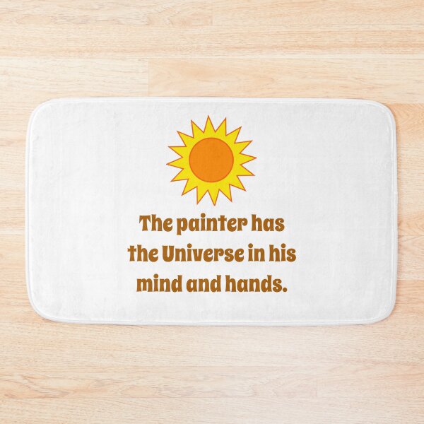 Item preview, The Painter Has The Universe - Creativity Quote designed and sold by CrankyOldDude.