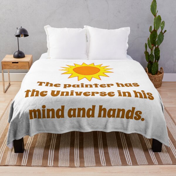Item preview, The Painter Has The Universe - Creativity Quote designed and sold by CrankyOldDude.