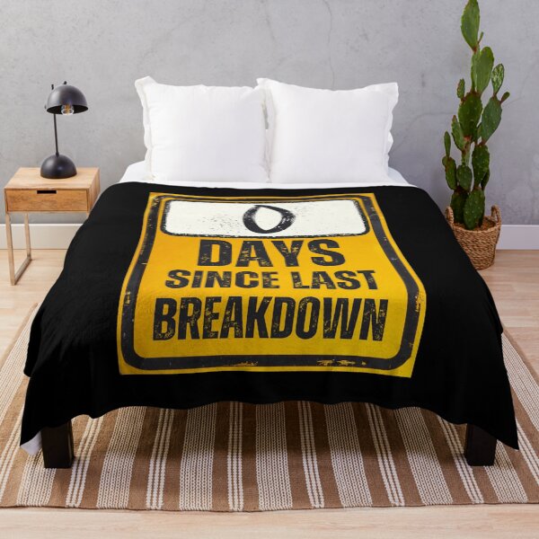 Item preview, Zero Days Since Last Breakdown Sign designed and sold by Caregiverology.