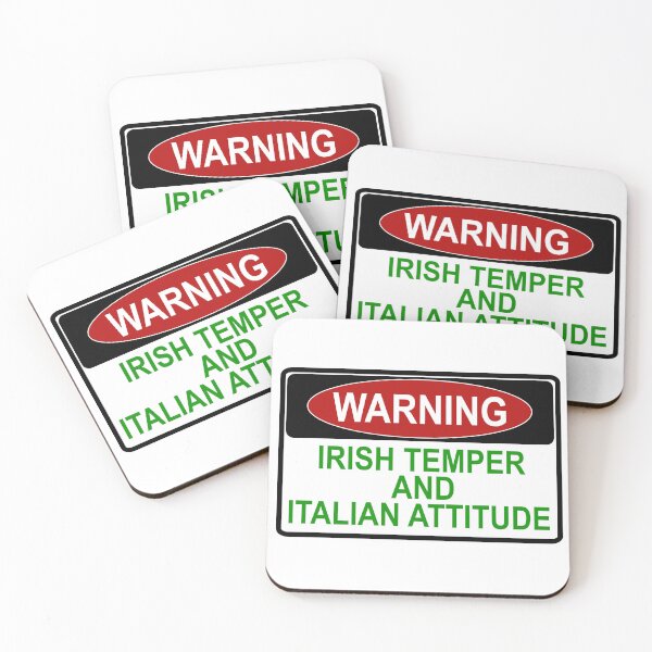 Item preview, Temperamento irlandés y actitud italiana designed and sold by livreis.