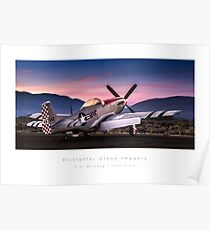 P-51 Mustang "Sizzlin Liz" Poster