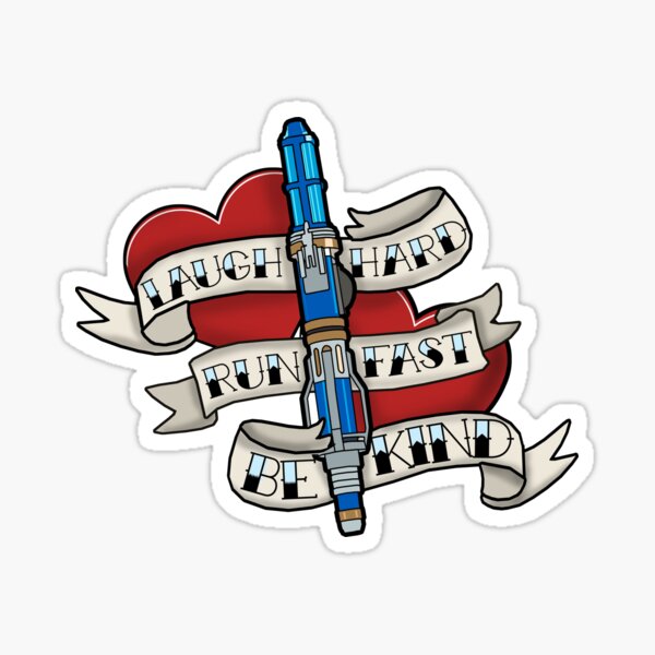 Twelfth Doctor-Farewell Sticker