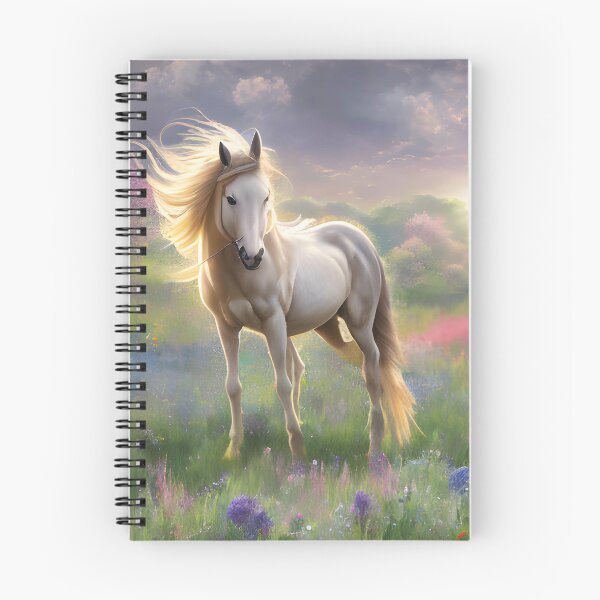 Item preview, White Horse in Field designed and sold by christineiris.