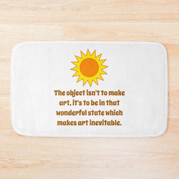 Item preview, The Object Isn't To Make Art - Creativity Quote designed and sold by CrankyOldDude.