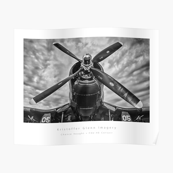 Chance Vought F4U Corsair Poster