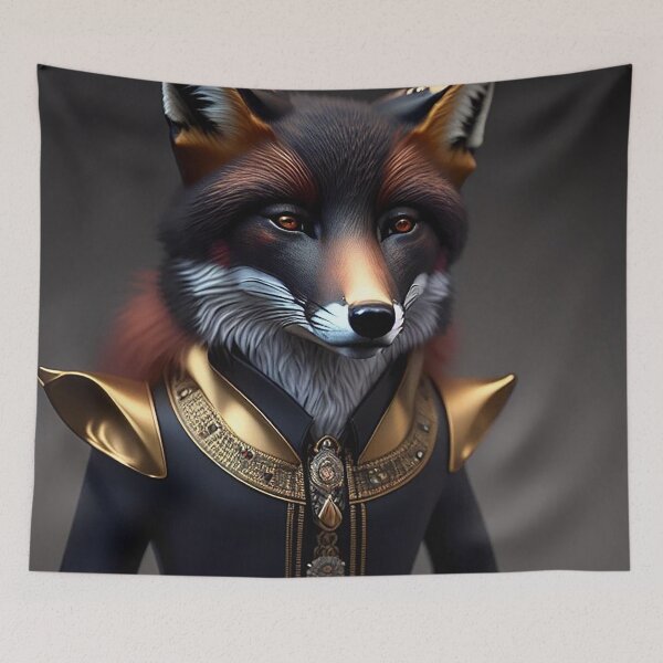 Item preview, Wildly Wonderful: Animal Attire Humanized Portrait designed and sold by artmanikin.