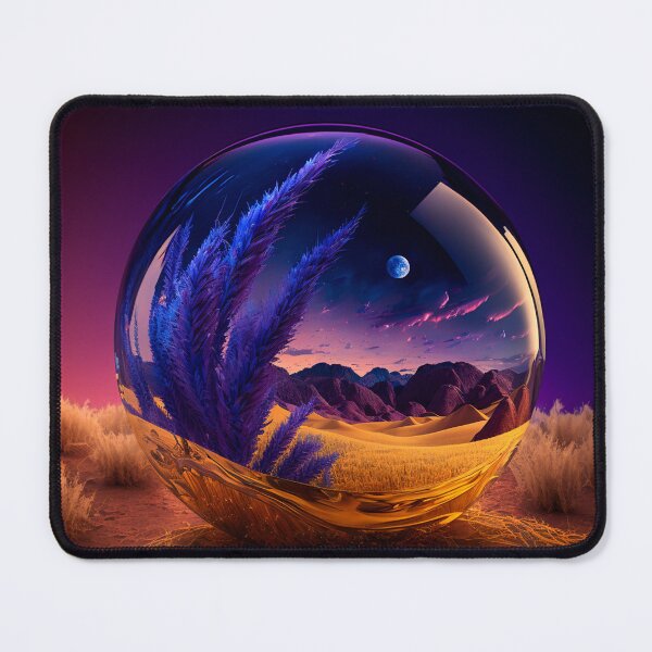 Item preview, Fantasy Landscape Art, Indigo Sage designed and sold by Fantasy Masterpiece.