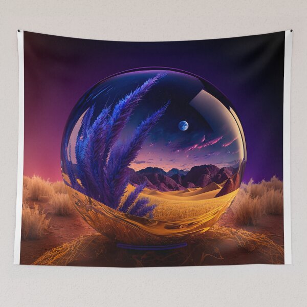 Item preview, Fantasy Landscape Art, Indigo Sage designed and sold by Fantasy Masterpiece.