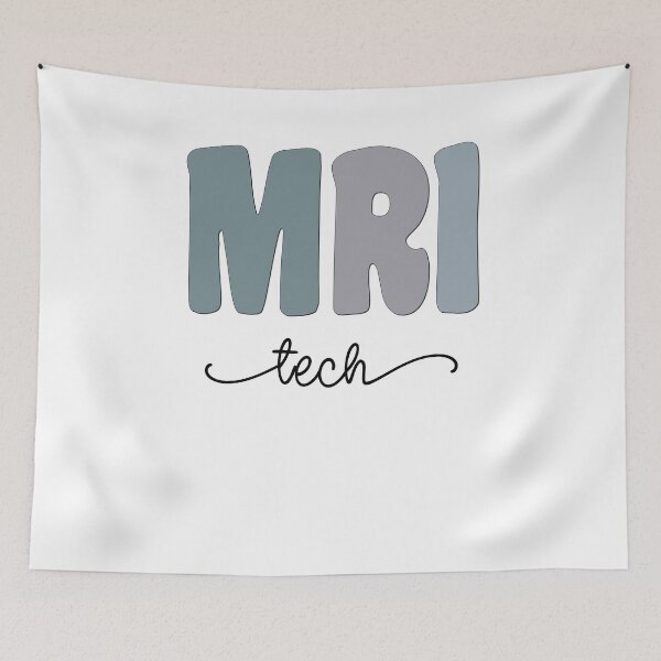 Item preview, MRI Tech Pastel Funky Retro Script Design designed and sold by mysticblvd.