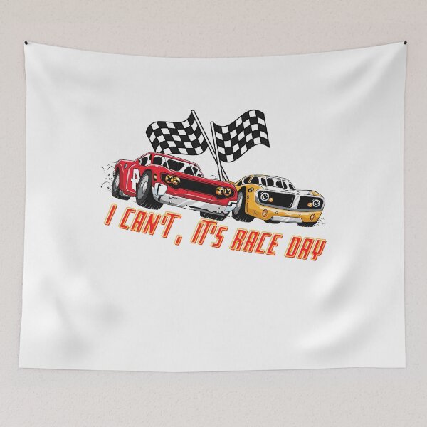 Item preview, I Can't It's Race Day  designed and sold by reval-store.